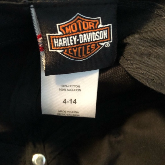 Harley Davidson kids hat - Picture 2 of 2